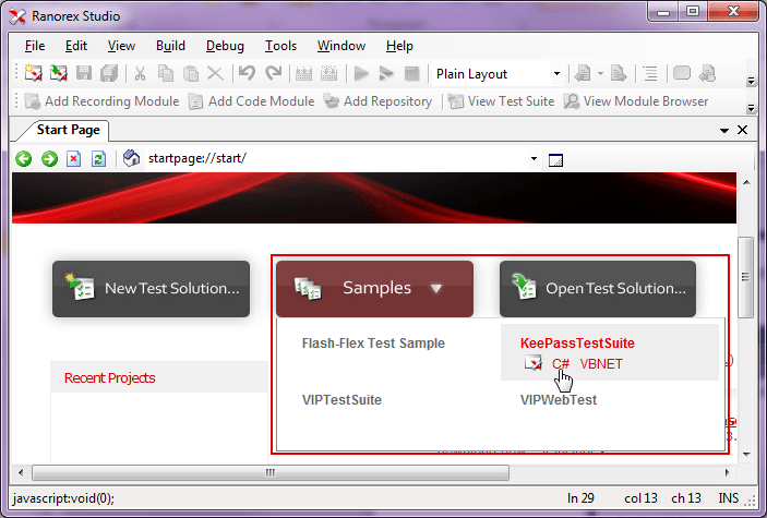 Create KeePass Solution