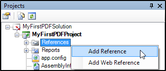 PDF Add Reference