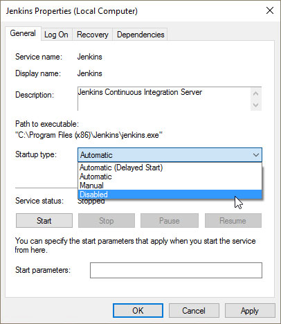 01-disable-start-as-service