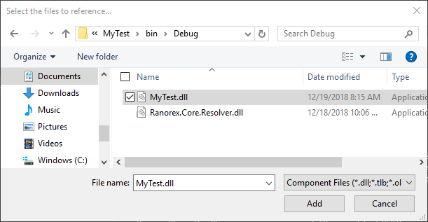 Select Reference