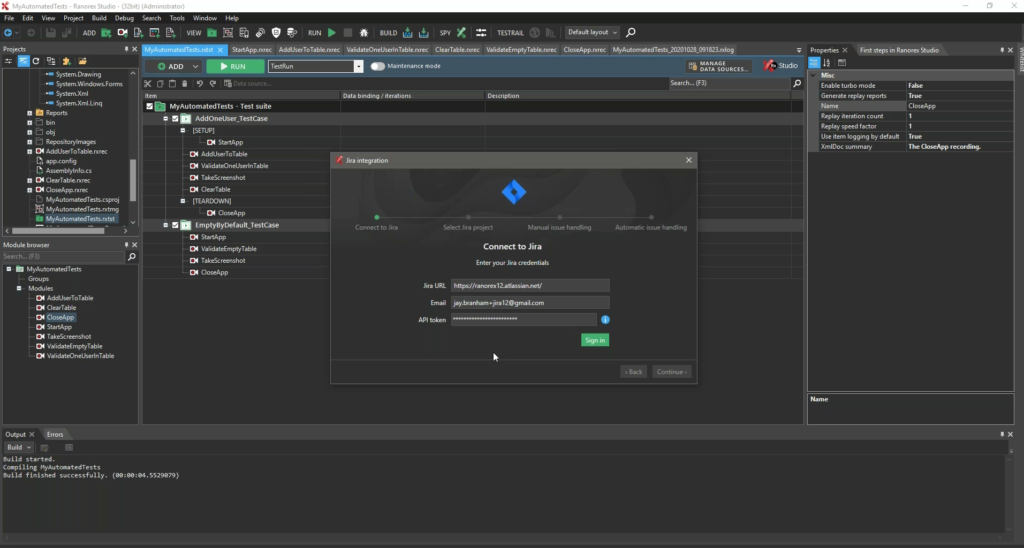 Jira-integration-wizard Jira integration wizard