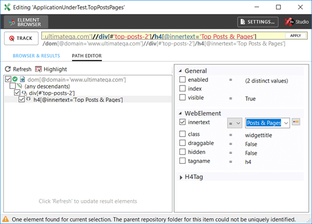 element-in-repository-inner-text-equals-top-posts-pages