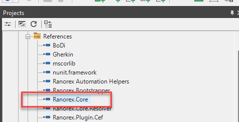 Ranorex.core