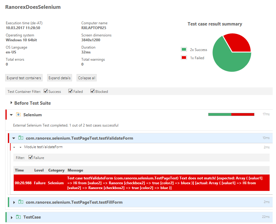 existing_selenium_tests_report