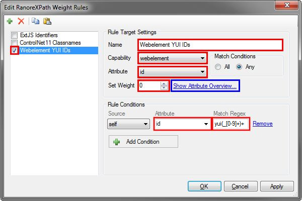 Add Path Weight Rule