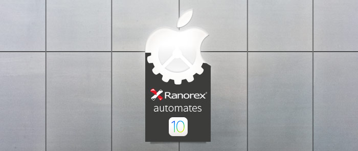 Ranorex iOS10