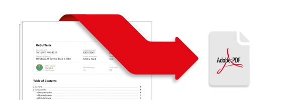 Convert your Ranorex Report to PDF|PDF Console