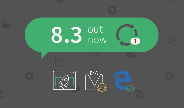 Home › Test Automation for GUI Testing | Ranorex › Ranorex Studio Release 8.3 Now Available Ranorex Studio Release 8.3 Now Available