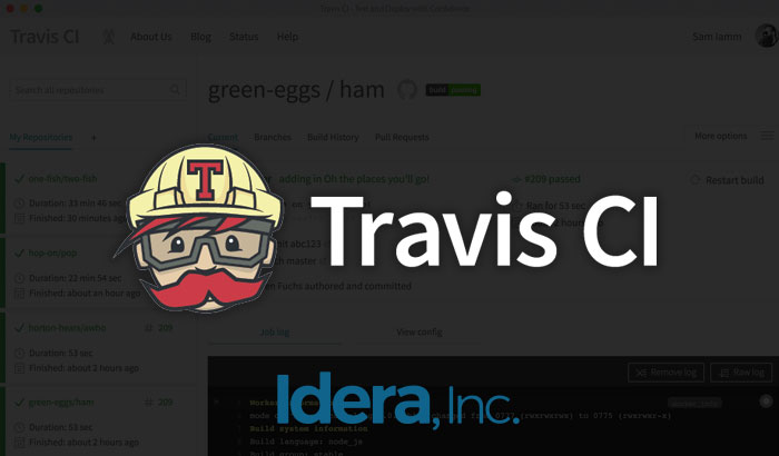 Travis CI joins Idera