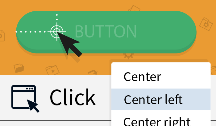 The Action Spot and its Different Settings