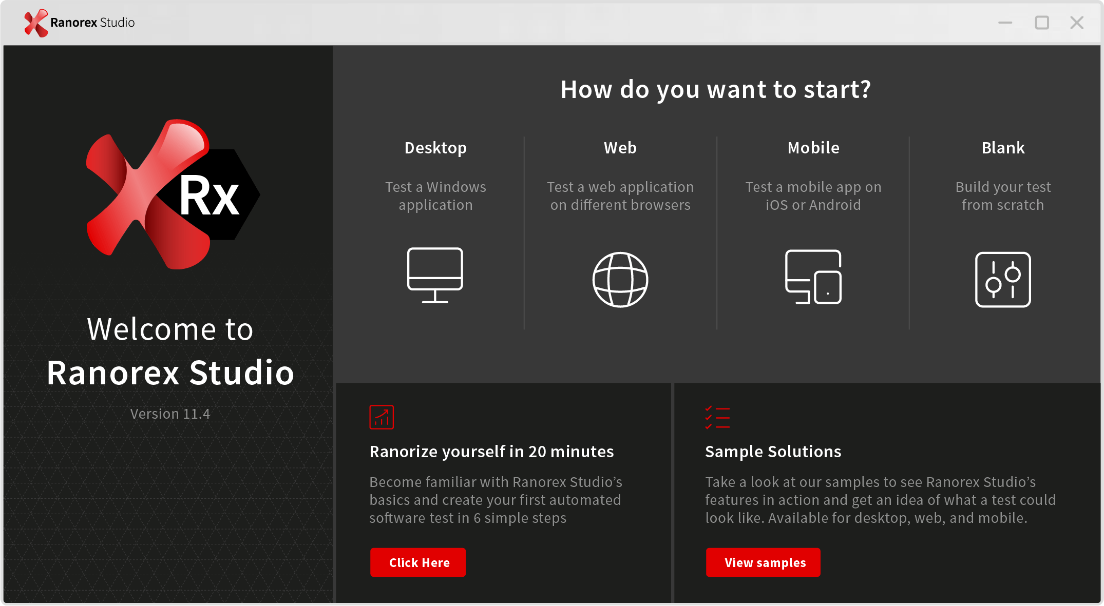 Ranorex Studio Trial