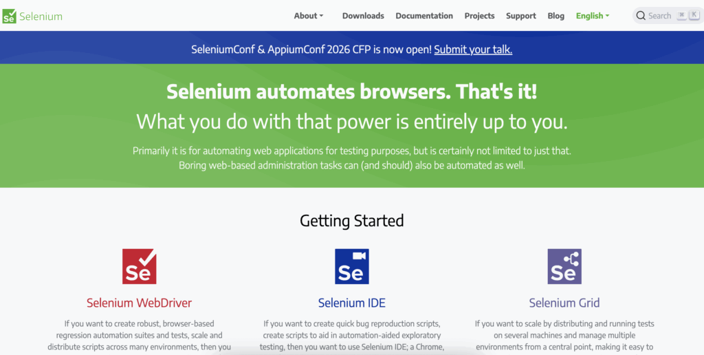Selenium_web app