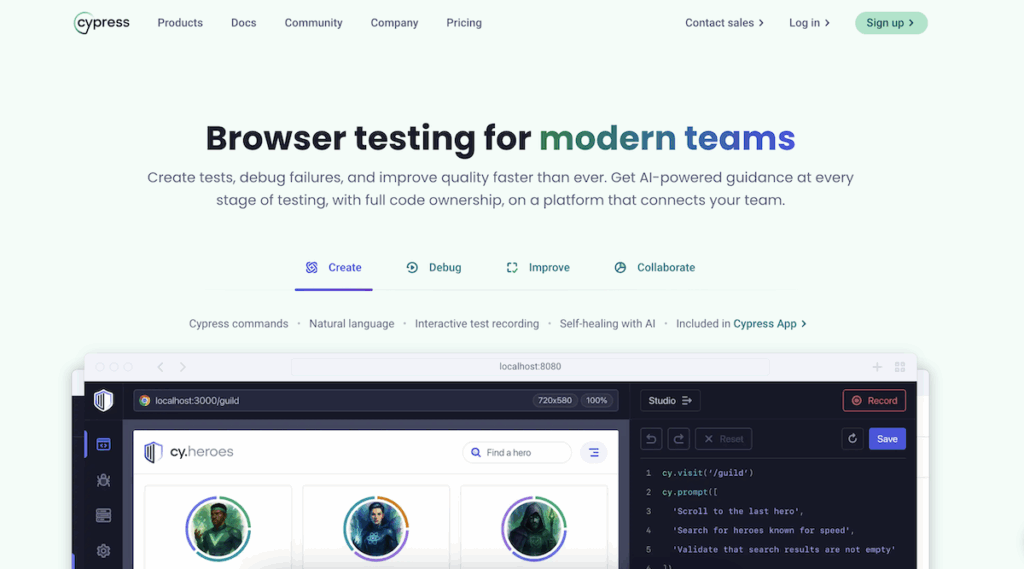CYypress-comparison