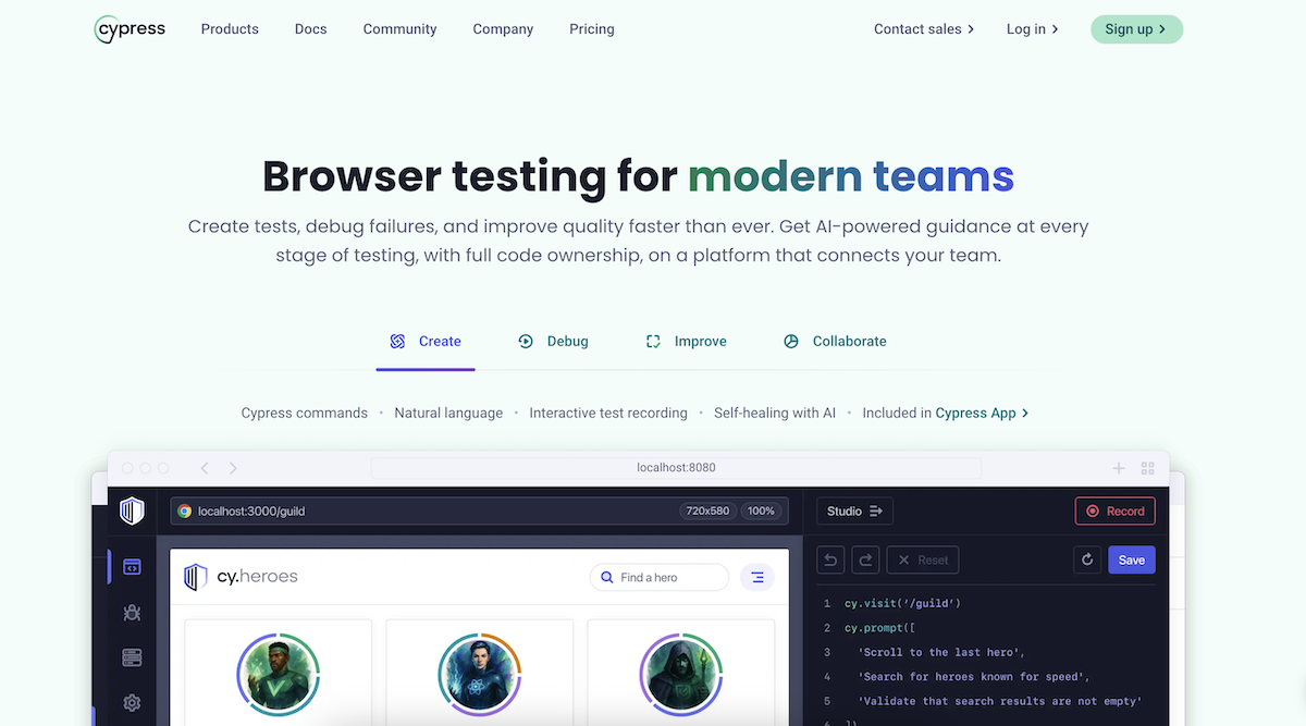 CYypress-comparison